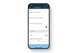 Mobile Patrol Report Form Template – Security Guard Digital Report Screenshot
