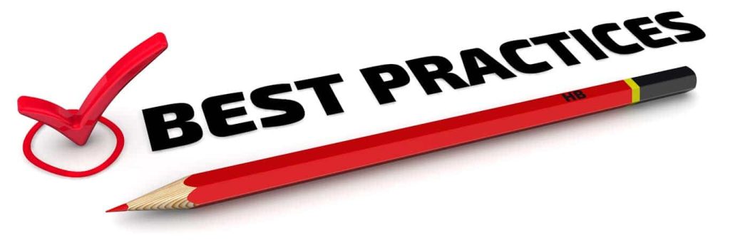 Standard operating procedures best practices.