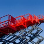 Scissor lift inspection checklist works for all scissor lifts like these