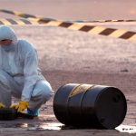 An Environmental Incident Report Template by 1streporting.com is used to document environmental incidents like the one shown in this file photo.