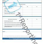 Employee screening or visitor screening log