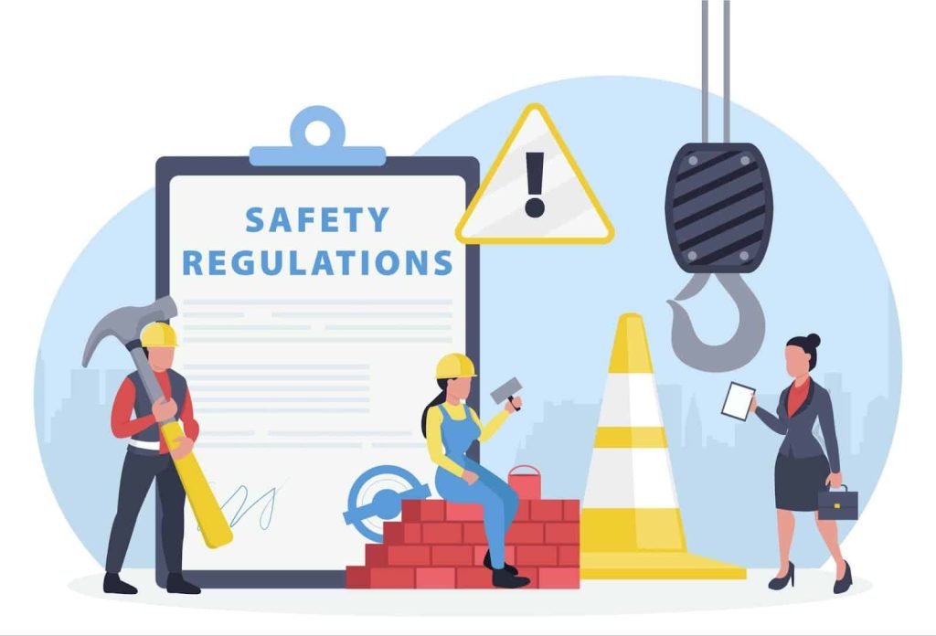 Safety regulations for your safety orientation are explained at 1stReporting.com.