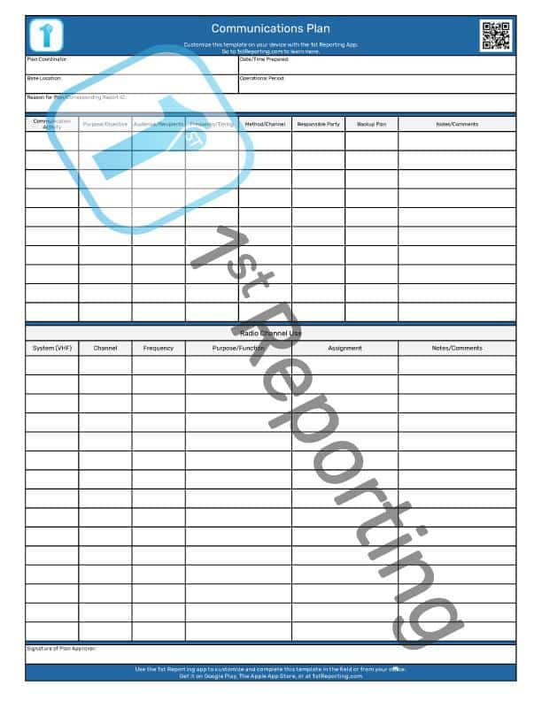 The Communication Plan Template User's Guide