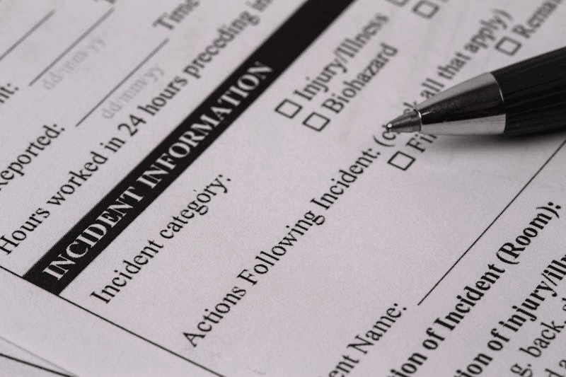 How to Use a Trip and Fall Report Form detailed by 1stReporting.com.