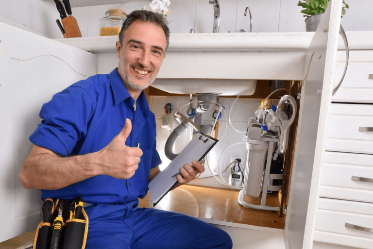 A plumbing inspector is happy using the 1st Reporting plumbing inspection checklist.