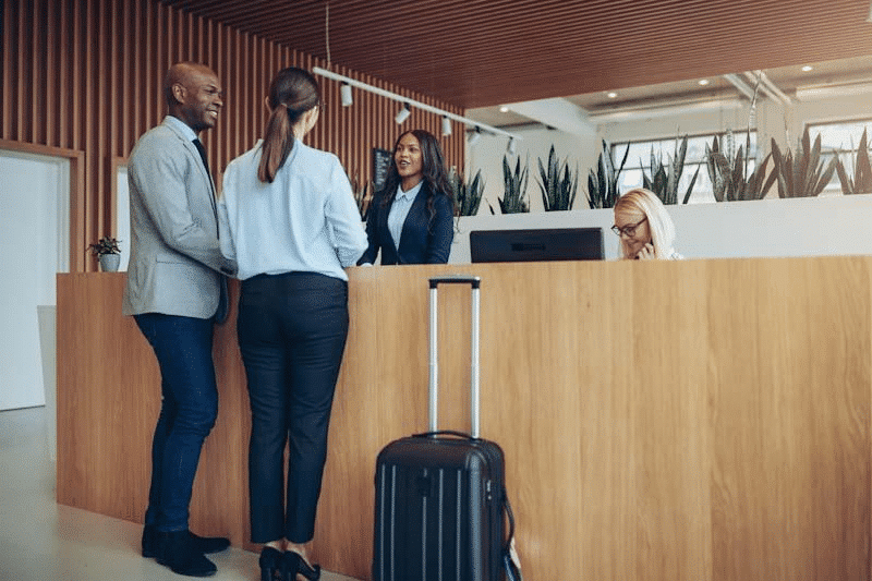 Fast management of incidents by guest services make clients more comfortable, as shown in this file photo.