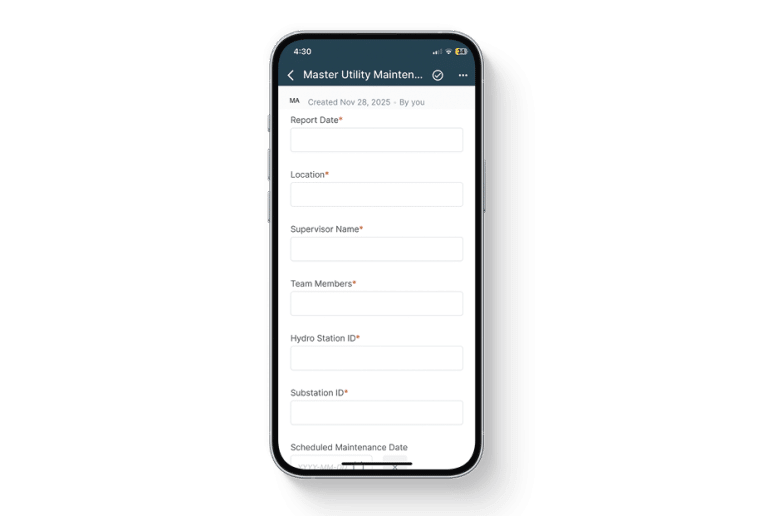 Utility Checklist Templates for Maintenance and Substation Safety