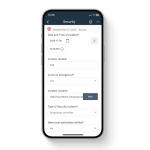 Security Incident Report Form Template – Mobile Digital Reporting Screenshot