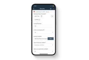 Security Incident Report Form Template – Mobile Digital Reporting Screenshot